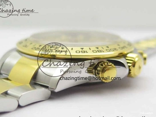116508 SA4130 YG Case Best SS Bracelet YG Noob SS Dial Crystal 904L Daytona YG 1:1 Edition and 0109